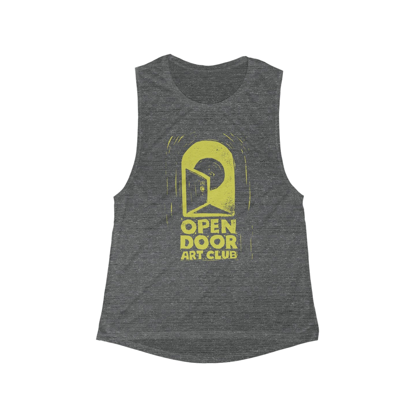 Open Door Logo Block Print Tank