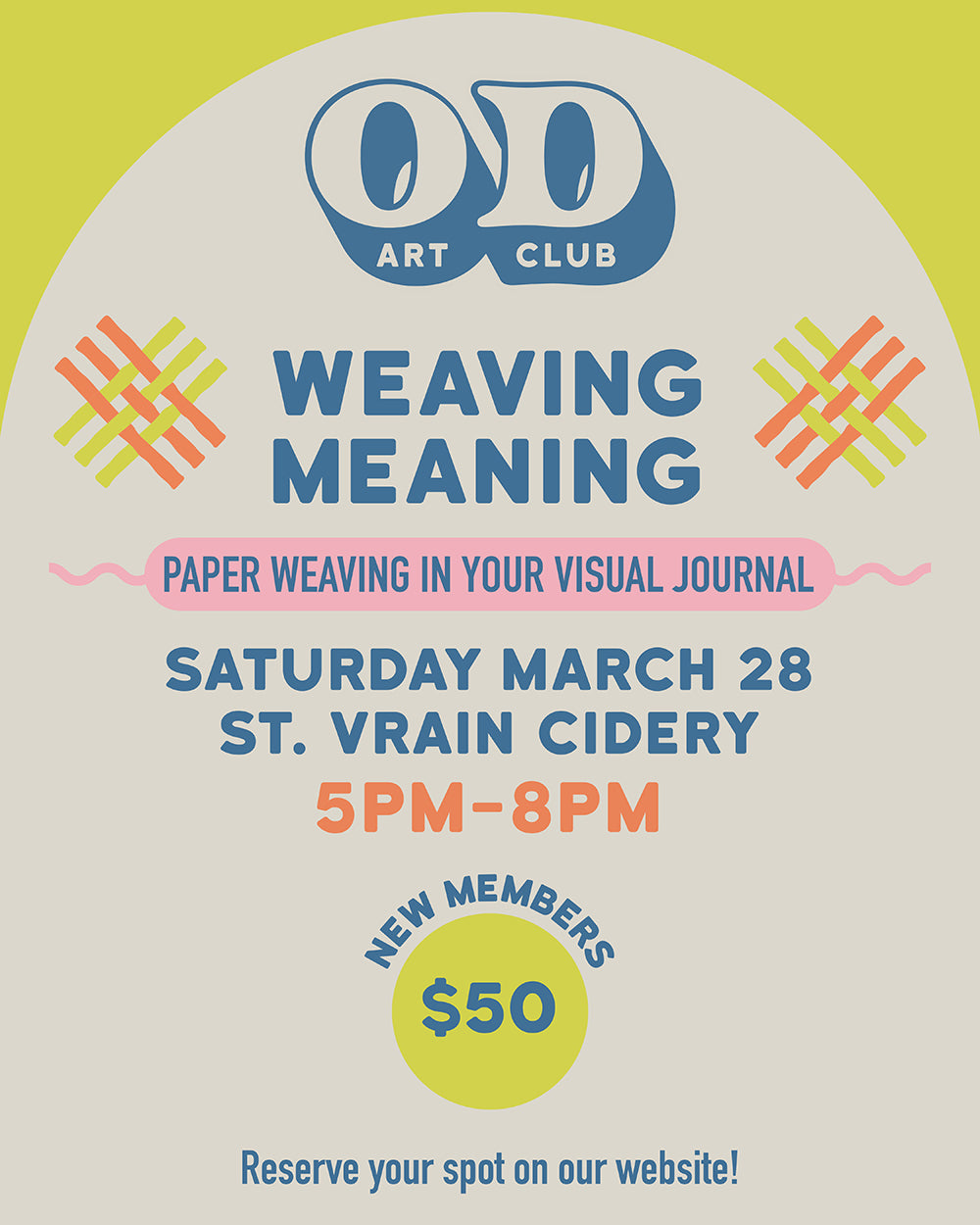 Weaving Meaning: Paper Weaving in Your Visual Journal - New Member