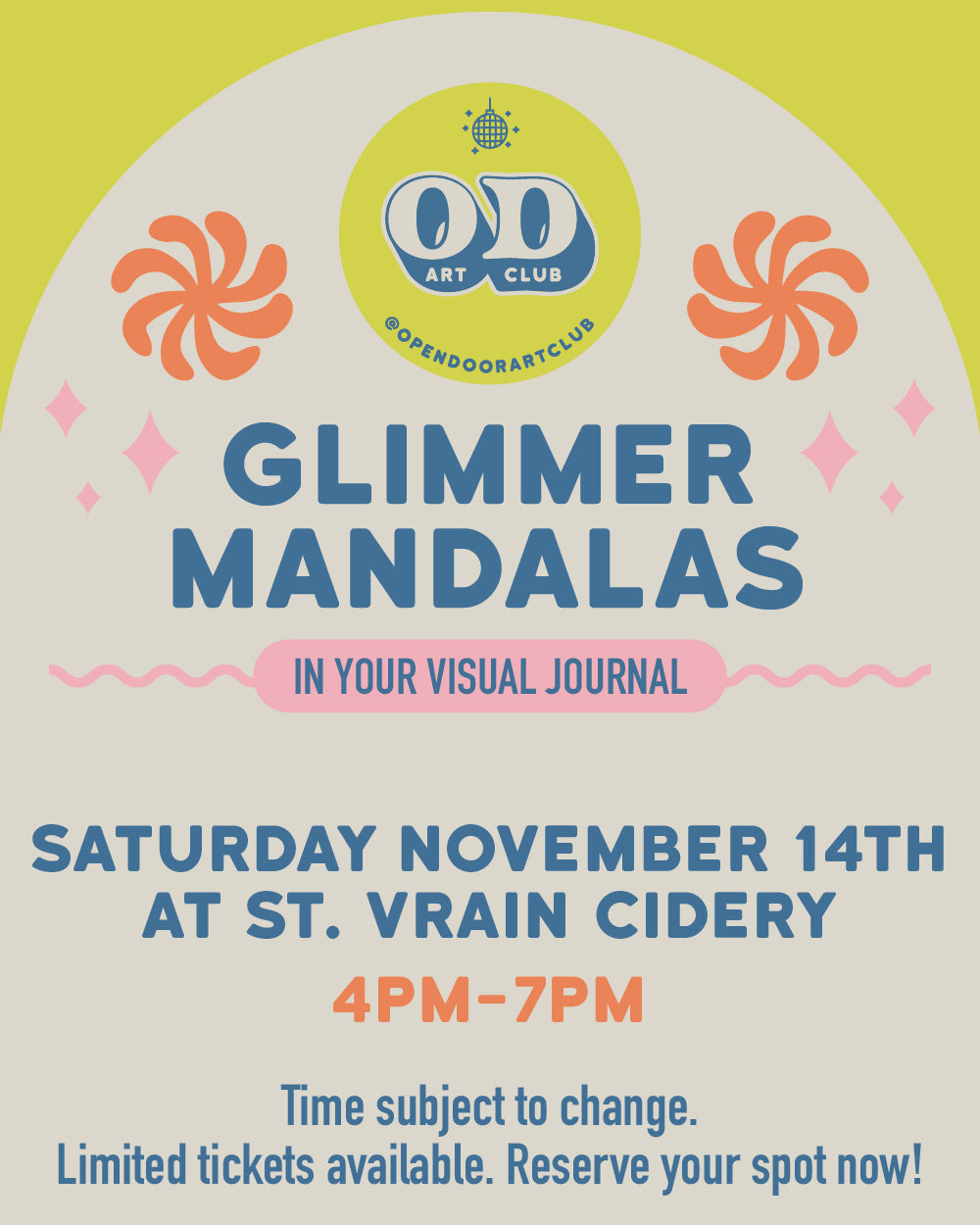 NOVEMBER: Glimmer Mandalas