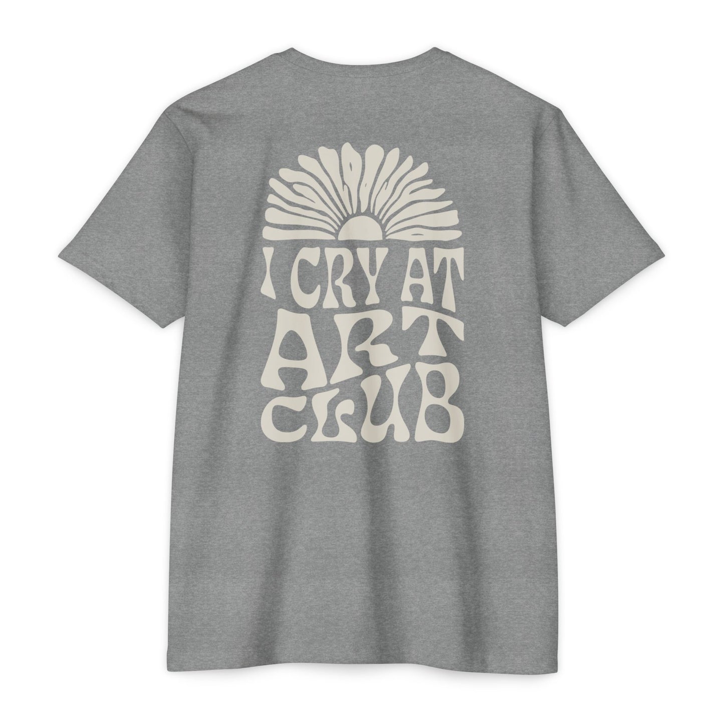 "I Cry at Art Club" Regular Fit Tee