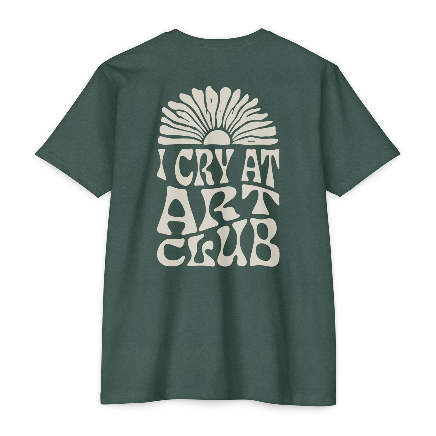 "I Cry at Art Club" Regular Fit Tee