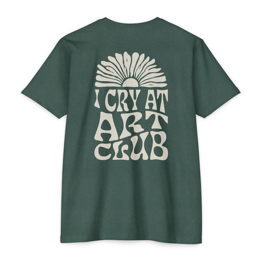 "I Cry at Art Club" Regular Fit Tee