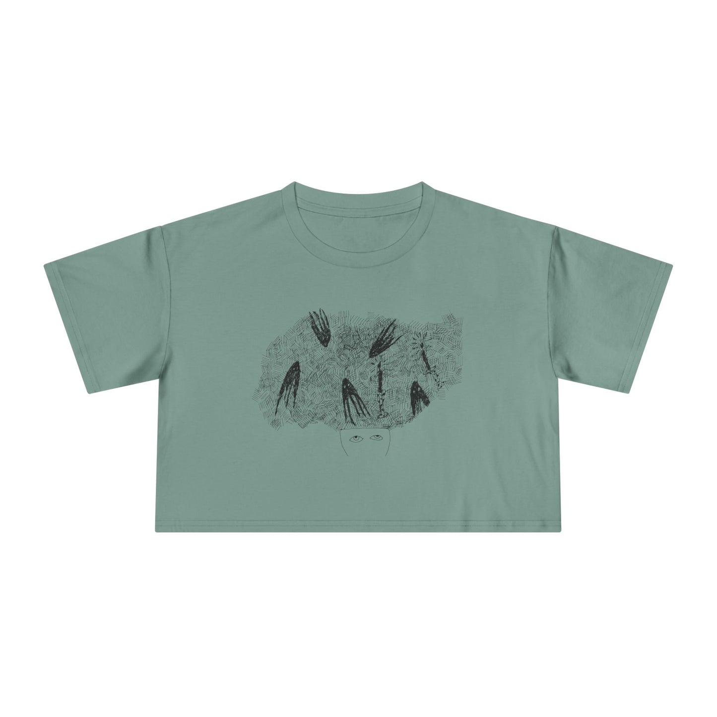 "Murky" by Madelynn Powers - Crop Tee