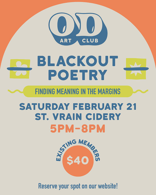 Blackout Poetry: Finding Meaning in the Margins - Existing Member