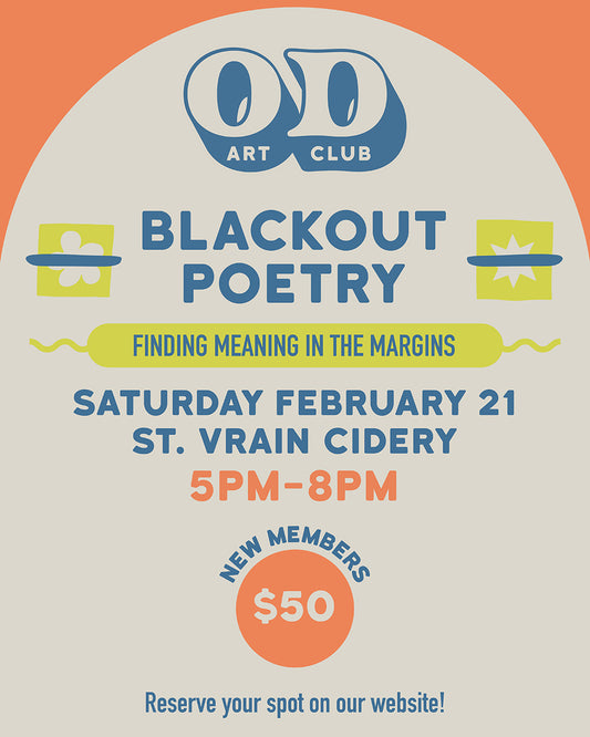 Blackout Poetry: Finding Meaning in the Margins - New Member