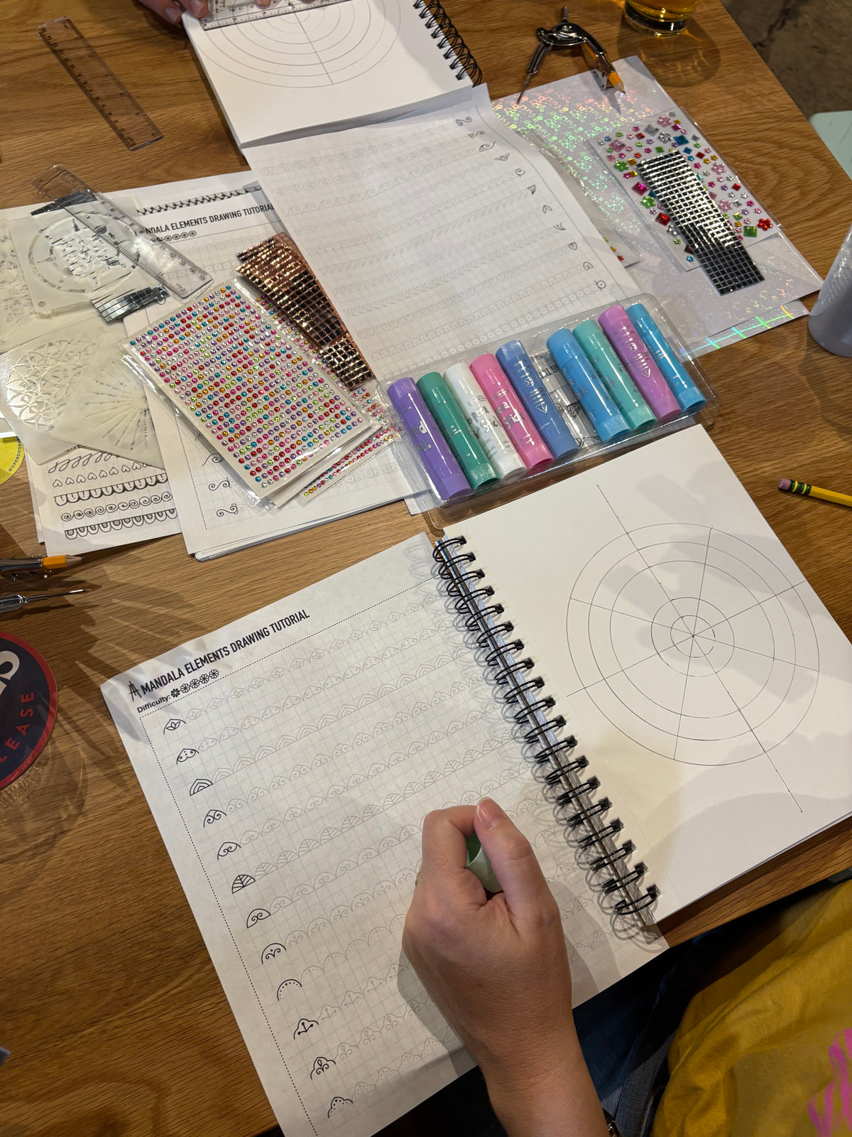 NOVEMBER: Glimmer Mandalas