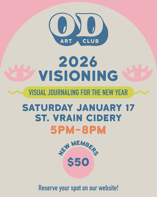 2026 Visioning: Visual Journaling for the New Year - New Member