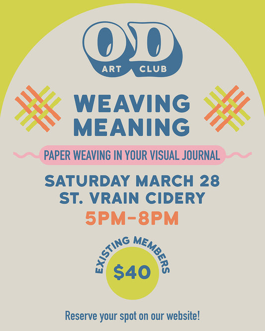Weaving Meaning: Paper Weaving in Your Visual Journal - Existing Member