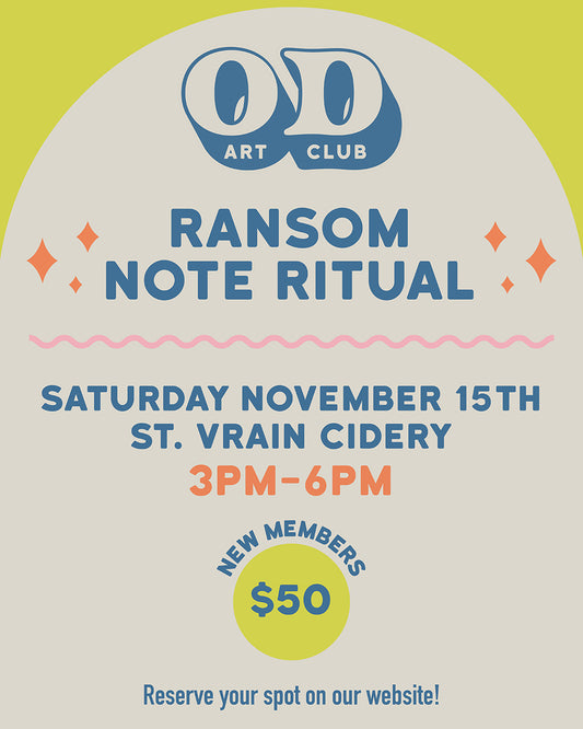 Ransom Note Ritual - New Member