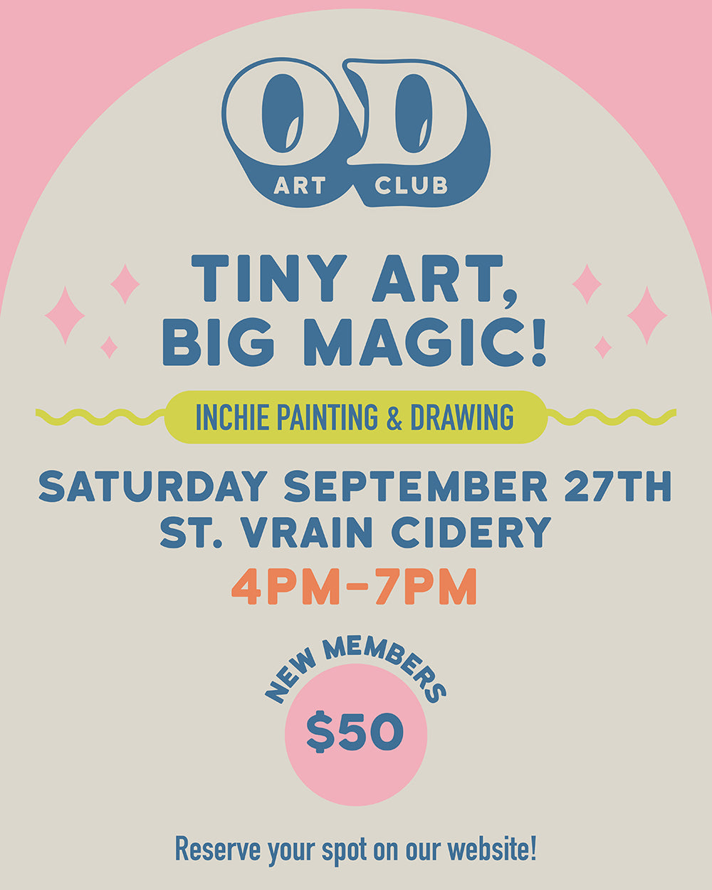 Tiny Art, Big Magic! Inchie Painting - New Member