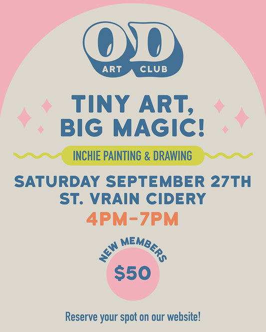 Tiny Art, Big Magic! Inchie Painting - New Member