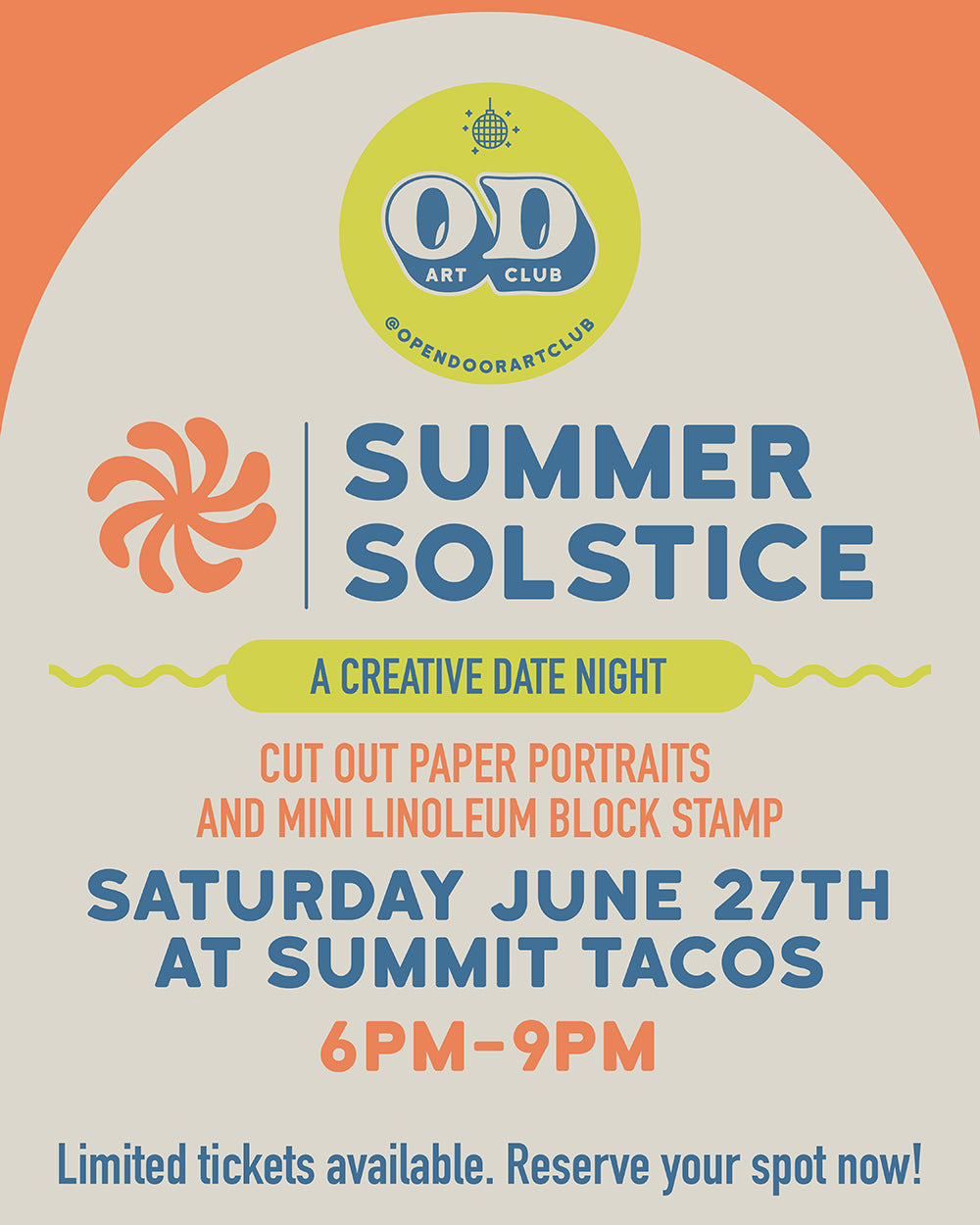 JUNE: Summer Solstice - A Creative Date Night